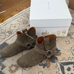 Isabel Marant Gaucho Ralf Boot Taupe Suede Footwear size 36